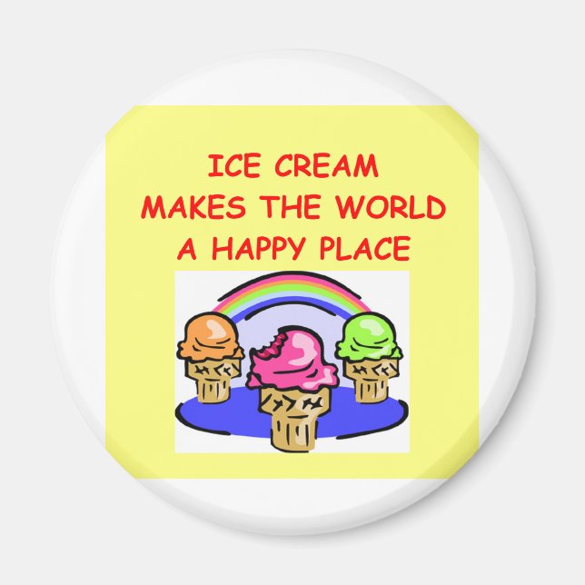 ice cream magnet (Front)