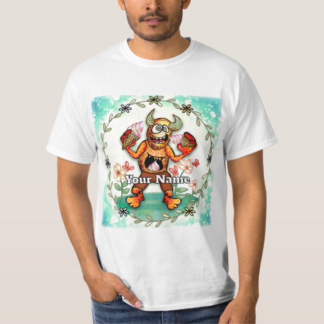 Ice Cream Monster T-Shirt (Front)