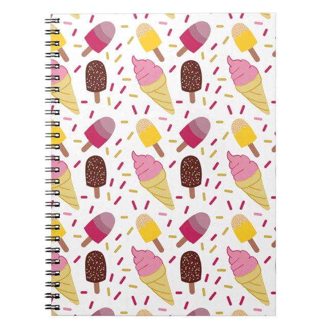 Ice Cream Notebook  (Front)