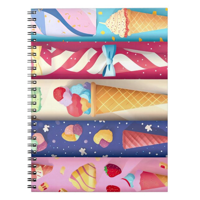 Ice Cream Notebook (Front)