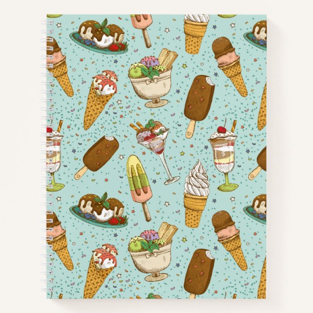 Ice Cream Notebook (Front)