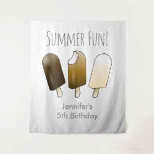 Ice Cream on a Stick Tapestry