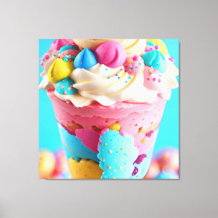 Ice Cream One Canvas Print