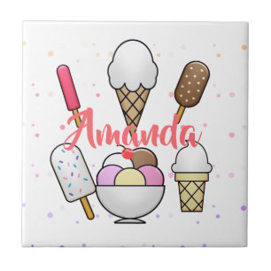 Ice Cream Parlour Dream Tile