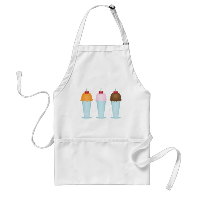 Ice Cream Parlour Standard Apron (Front)