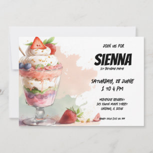 Ice Cream Party Invitation