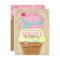 Ice Cream Party Invitation - Girl Birthday Invite