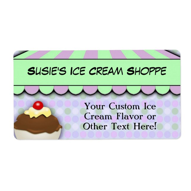 Ice Cream Party, Pastel Sweet Shoppe (Front)
