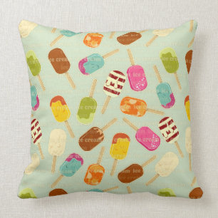 Ice Cream Pattern Cushion