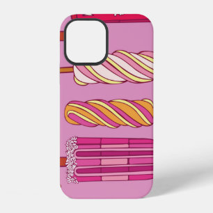 Ice cream pattern,illustration. iPhone 12 case
