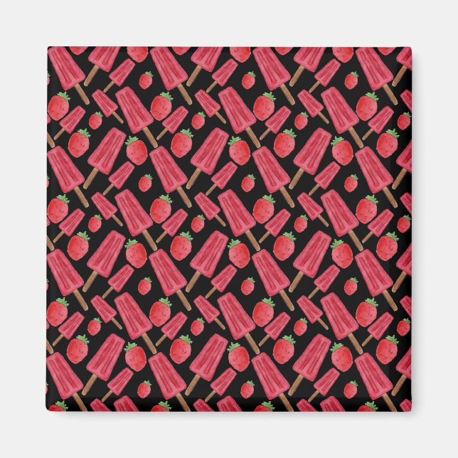 Ice cream pattern | Lollies pattern | lollipop 10 Magnet (Front)
