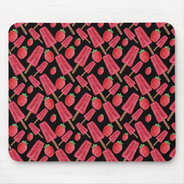Ice cream pattern | Lollies pattern | lollipop 10 Mouse Mat (Front)