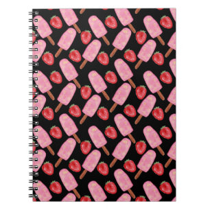Ice cream pattern Lollies pattern lollipop 13 Notebook