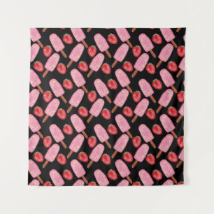 Ice cream pattern Lollies pattern lollipop 13 Tapestry