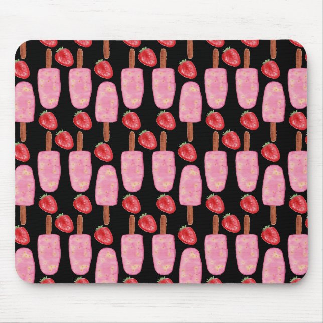Ice cream pattern | Lollies pattern | lollipop 1 Mouse Mat (Front)