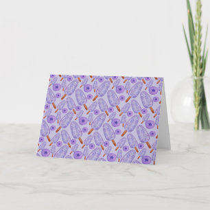 Ice cream pattern Lollies pattern lollipop 20 Card