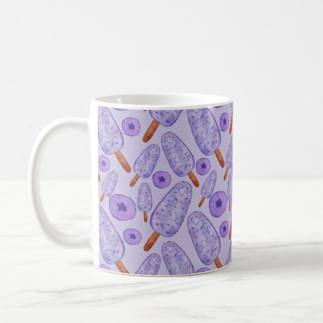 Ice cream pattern | Lollies pattern | lollipop 20 Coffee Mug (Left)