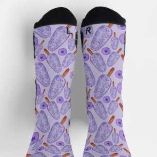 Ice cream pattern   Lollies pattern   lollipop 20  Socks