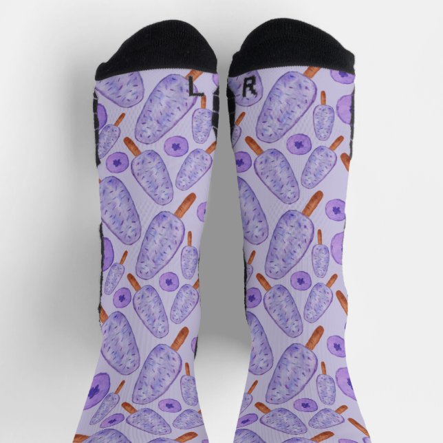 Ice cream pattern | Lollies pattern | lollipop 20  Socks (Top)