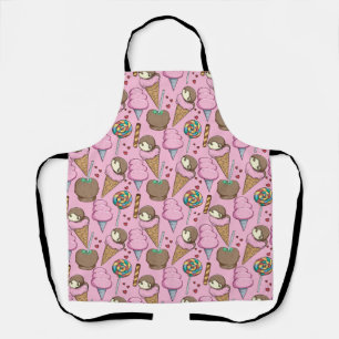 Ice cream pattern   Lollies pattern   lollipop 26 Apron