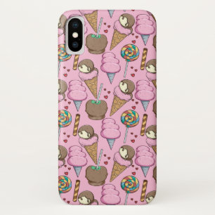 Ice cream pattern   Lollies pattern   lollipop 26 iPhone X Case