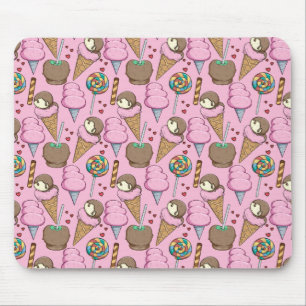 Ice cream pattern Lollies pattern lollipop 26 Mouse Mat