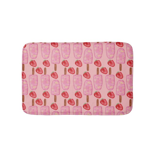 Ice cream pattern | Lollies pattern | lollipop 2 Bath Mat (Front)