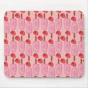 Ice cream pattern   Lollies pattern   lollipop 2 Mouse Mat
