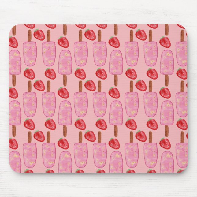 Ice cream pattern | Lollies pattern | lollipop 2 Mouse Mat (Front)
