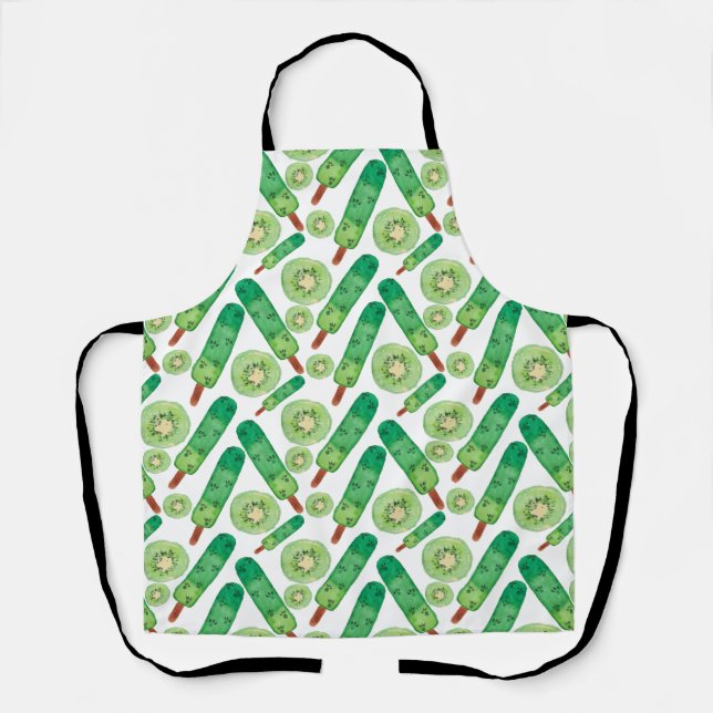 Ice cream pattern | Lollies pattern | lollipop 3 Apron (Front)