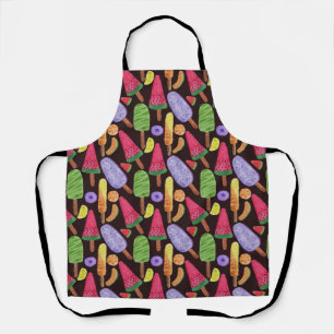 Ice cream pattern   Lollies pattern   lollipop 4 Apron