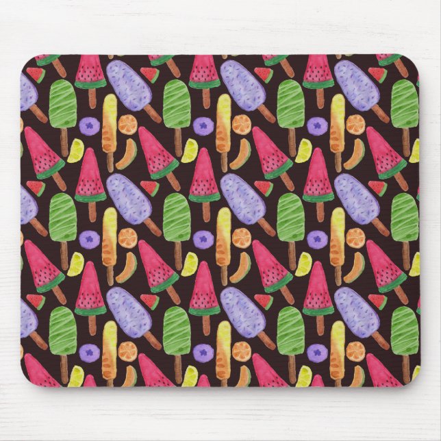Ice cream pattern | Lollies pattern | lollipop 4 Mouse Mat (Front)