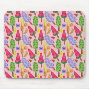 Ice cream pattern Lollies pattern lollipop 5 Mouse Mat