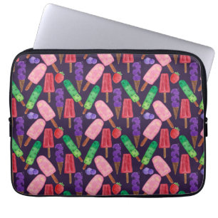 Ice cream pattern   Lollies pattern   lollipop 6 Laptop Sleeve