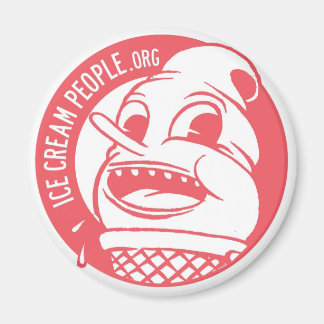 Ice Cream People "retro logo" Magnet