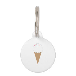 Ice Cream Pet Tag