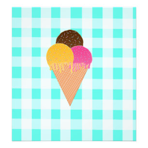 Ice cream photo print