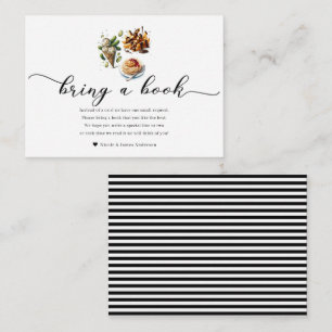 Ice Cream & Pickles Weird Cravings Bring a Book  Enclosure Card