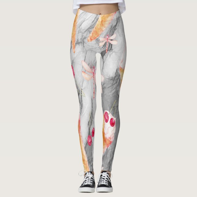 Ice Cream Please Leggings (Front)
