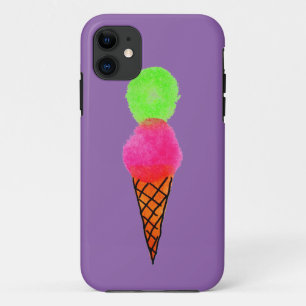 Ice cream pop art iPhone 11 case