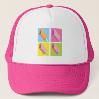Ice Cream Pop Art Summer Hat
