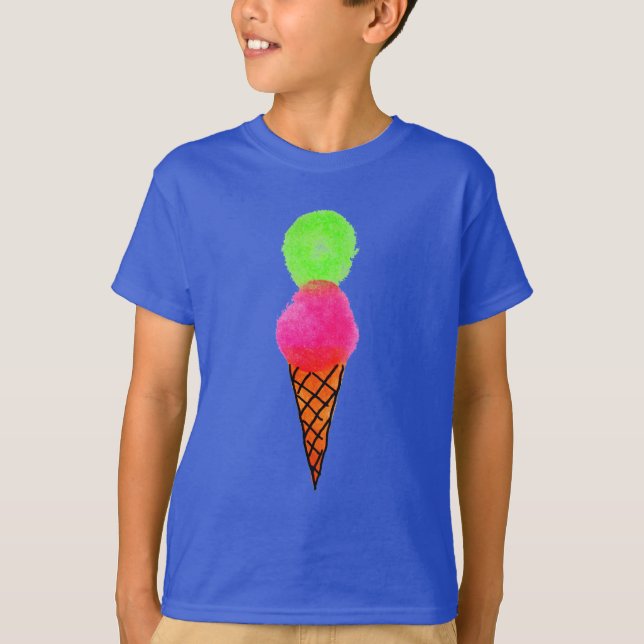 Ice cream pop art T-Shirt (Front)