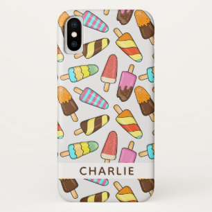 Ice Cream Popsicles custom name phone cases