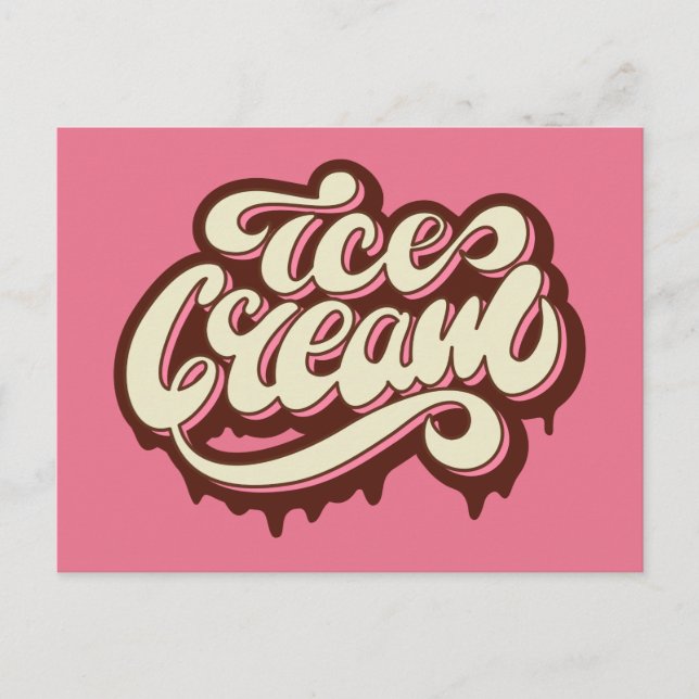 Ice Cream postcard (Front)