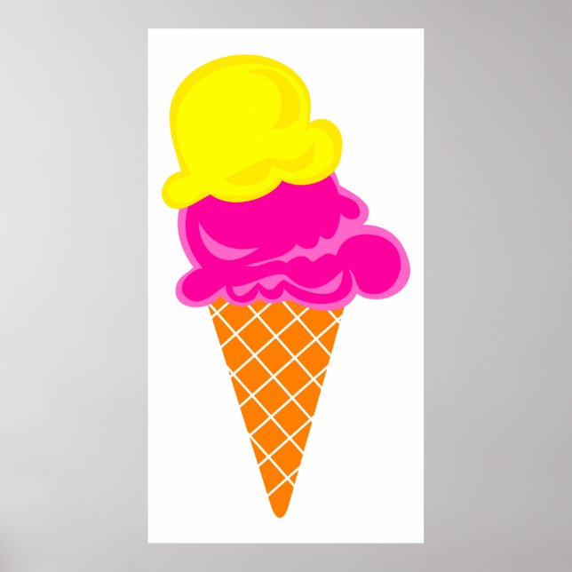 Ice Cream Poster (Front)