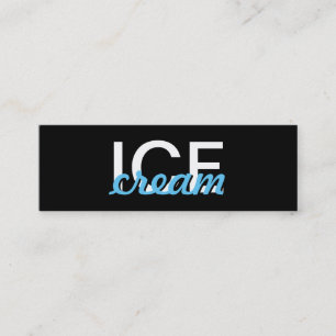 ice cream punch card