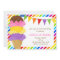 Ice Cream Rainbow Birthday Party Invitation