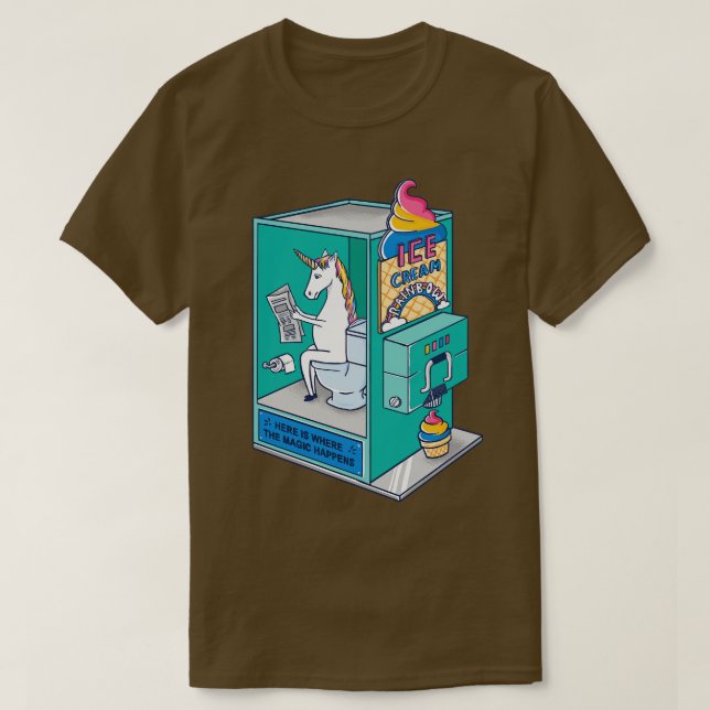 Ice cream rainbow T-Shirt (Design Front)