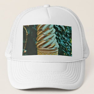Ice cream recipe trucker hat