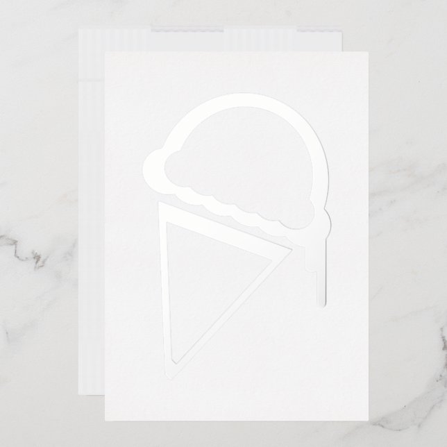 ice cream retro dripz (Envelope)